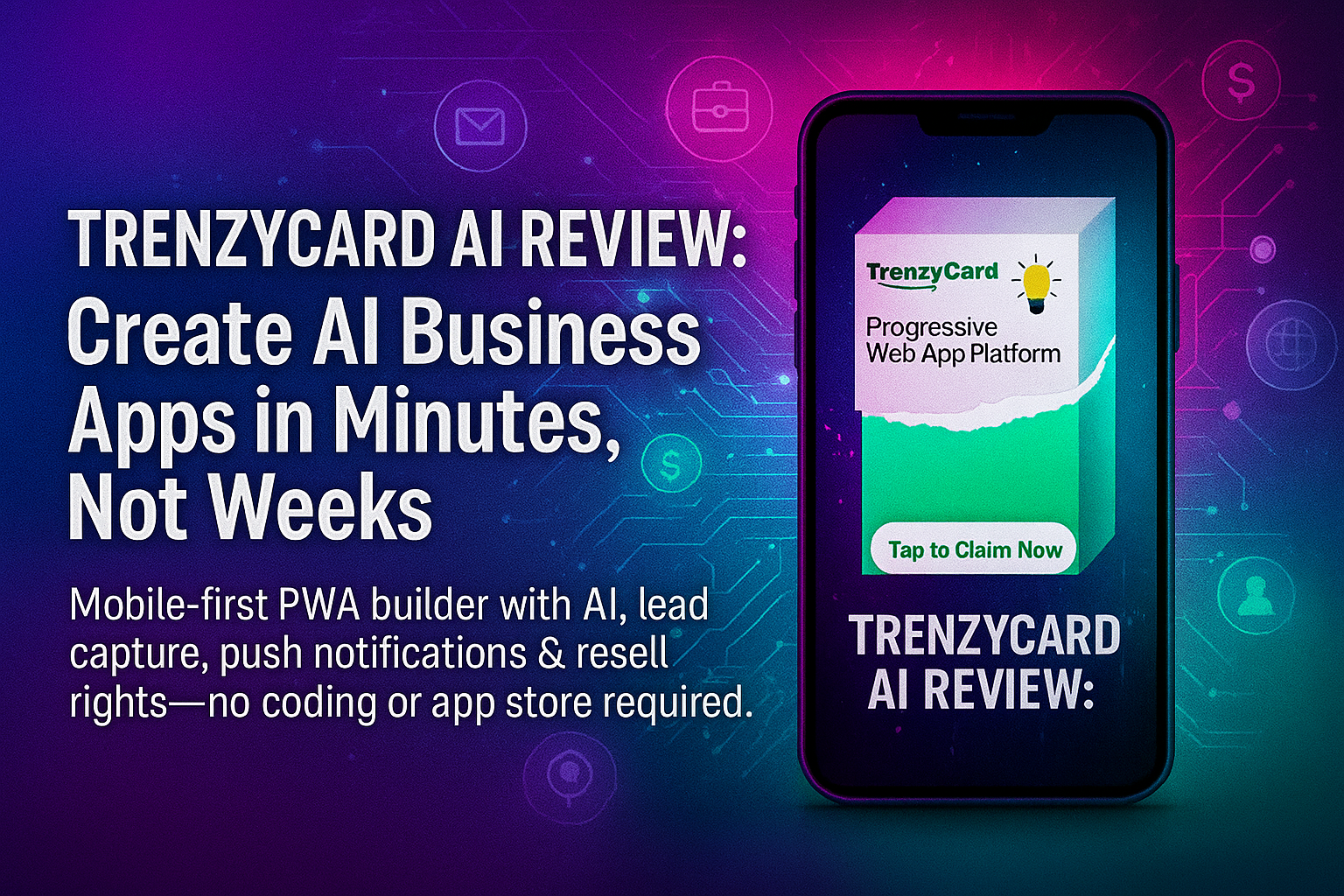 TrenzyCard AI UNLIMITED Review + Bonuses