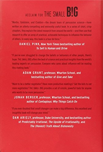 The Small BIG: Small Changes that Spark Big Influence gallery image