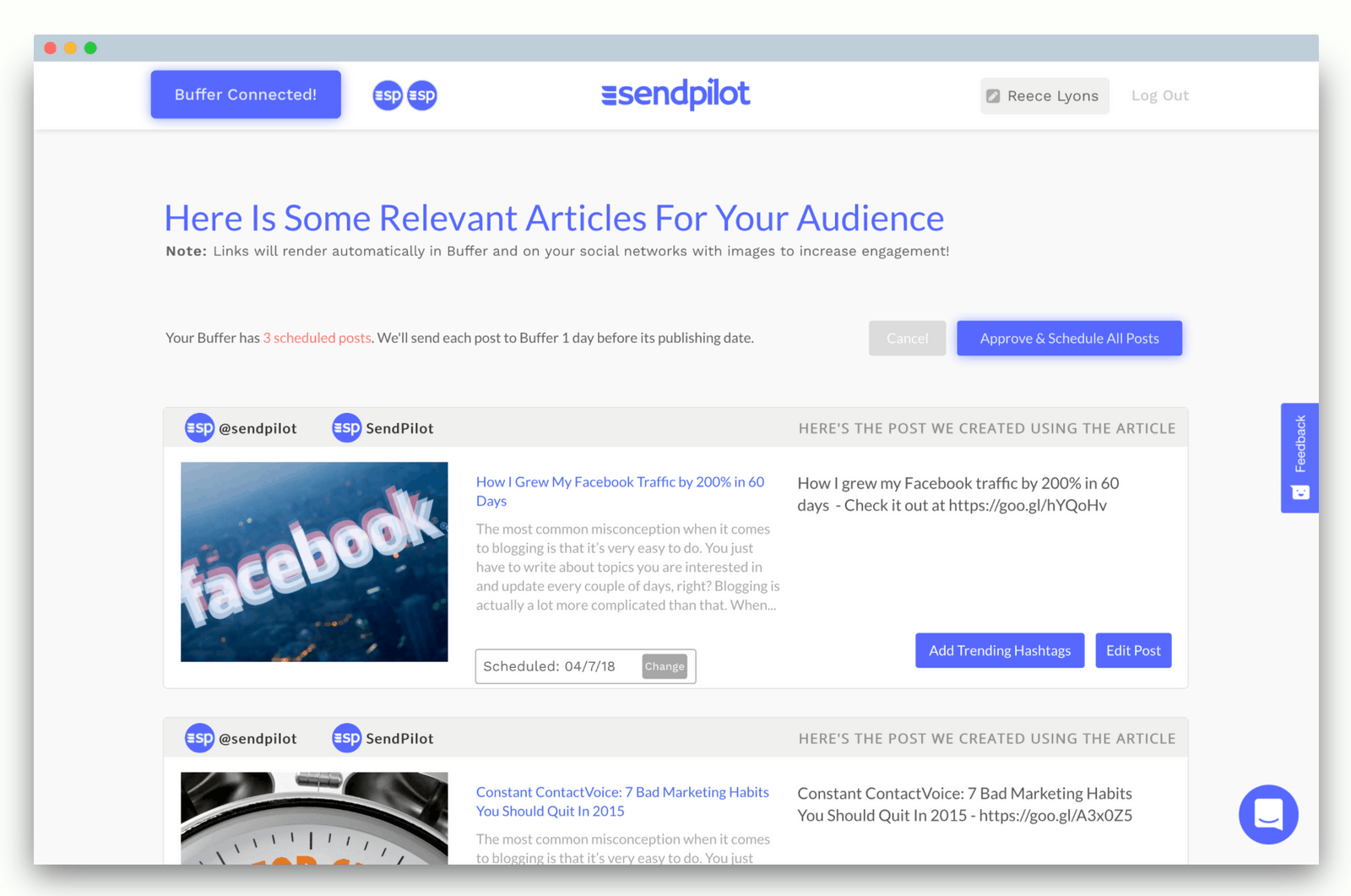 SendPilot gallery image