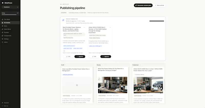 NichePressa  screenshot 2