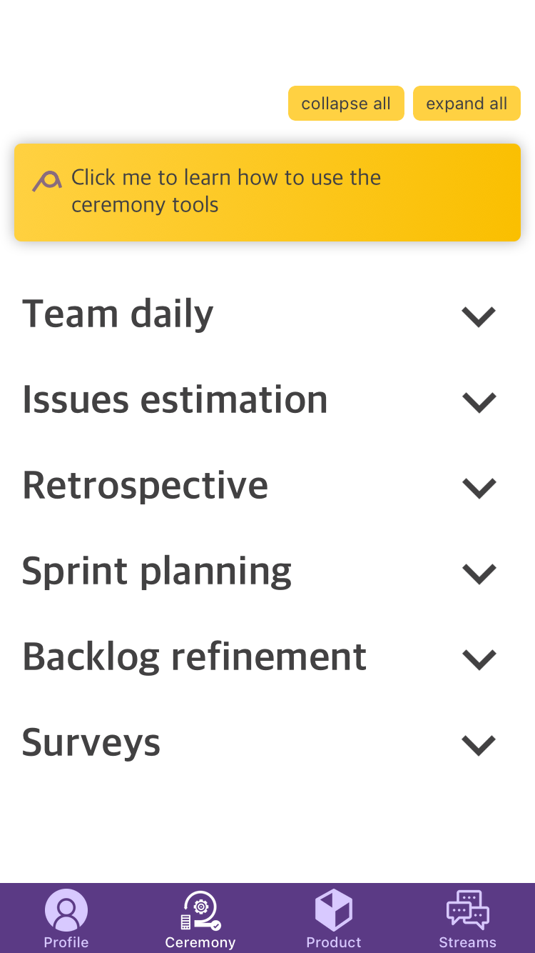 Nền tảng hợp tác Agile của PAMA Team media 4
