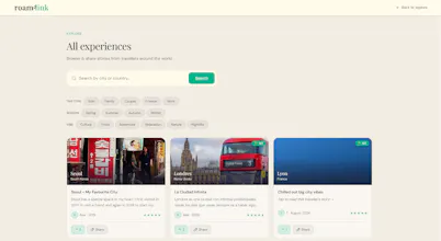 Roamlink — Community Travel Experiences gallery image