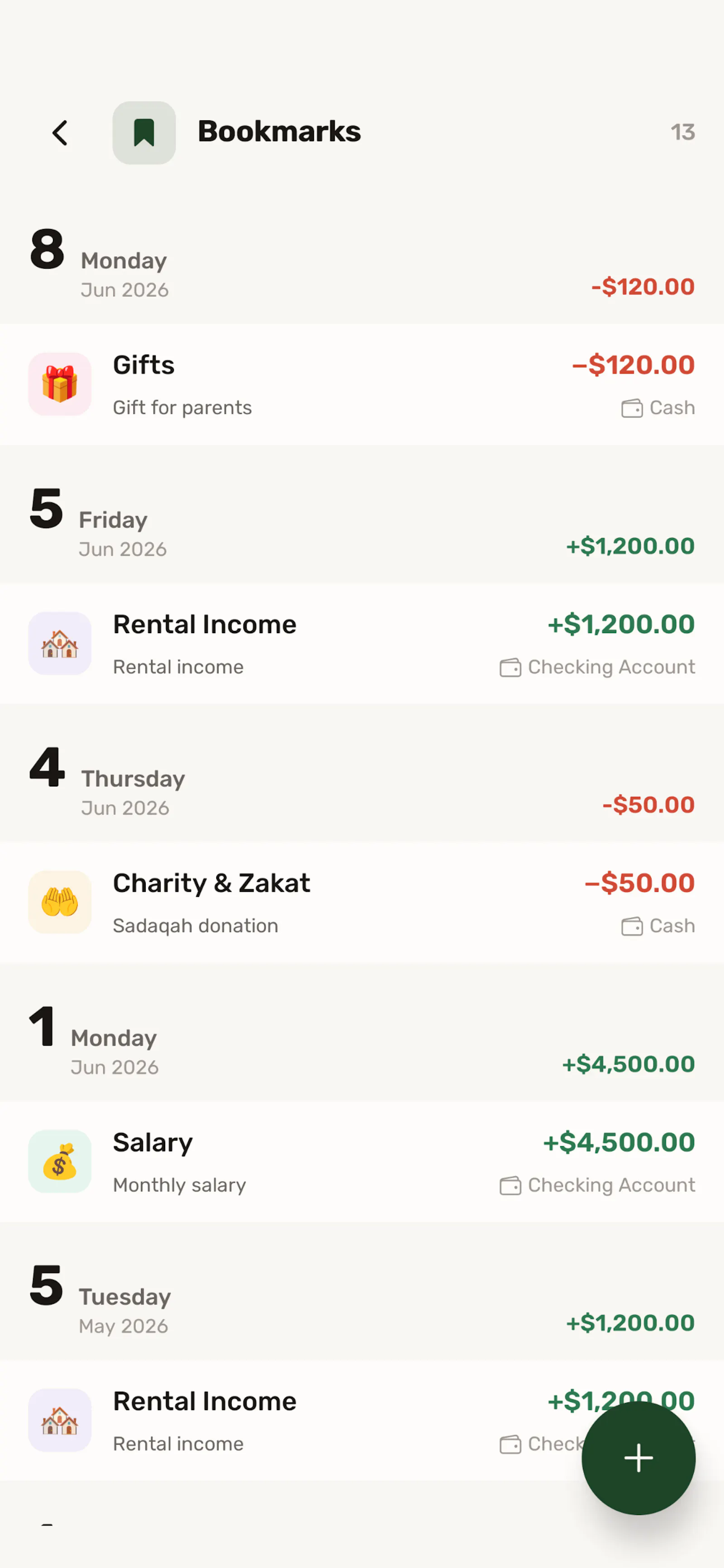 Tadbir Money Manager screenshot 10