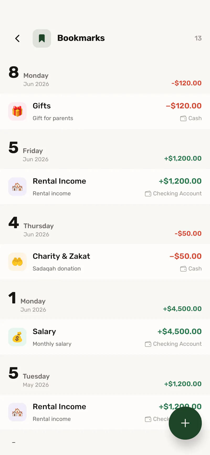 Tadbir Money Manager screenshot 10