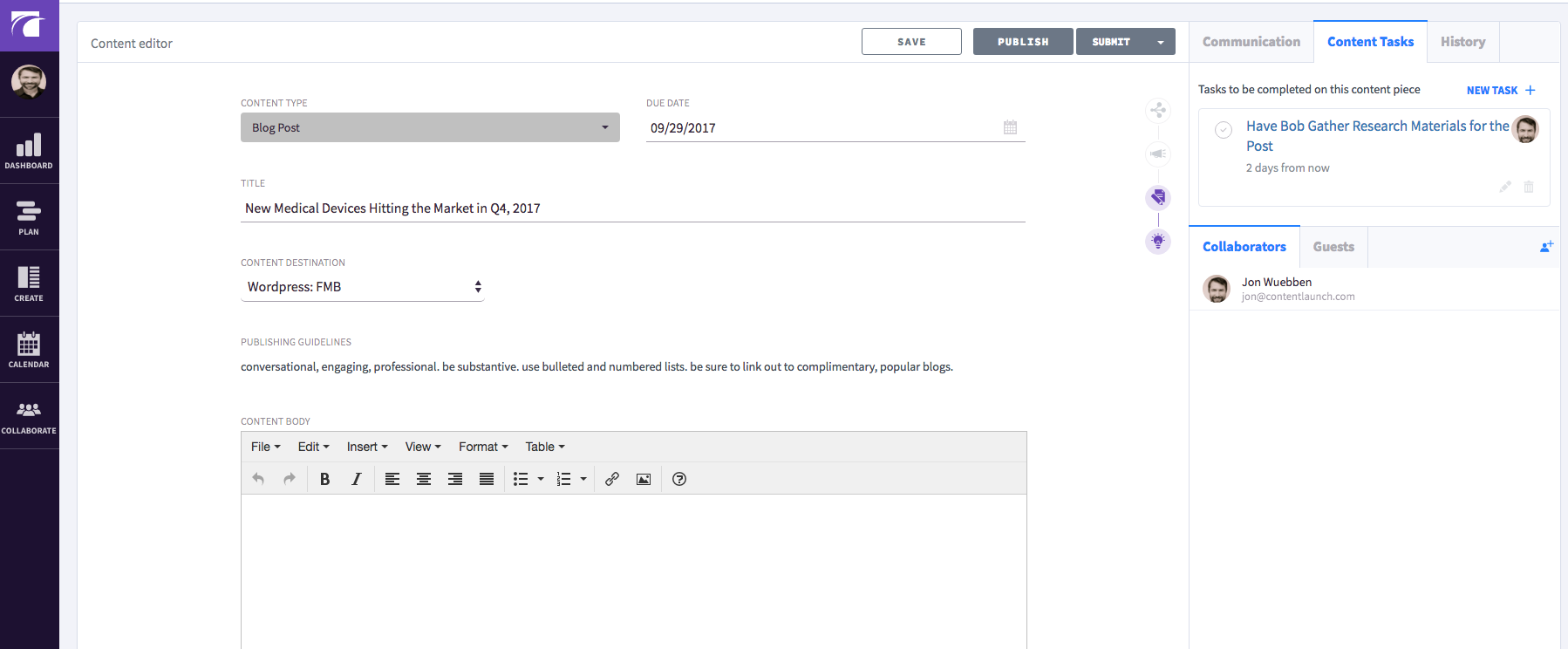 Content Launch gallery image