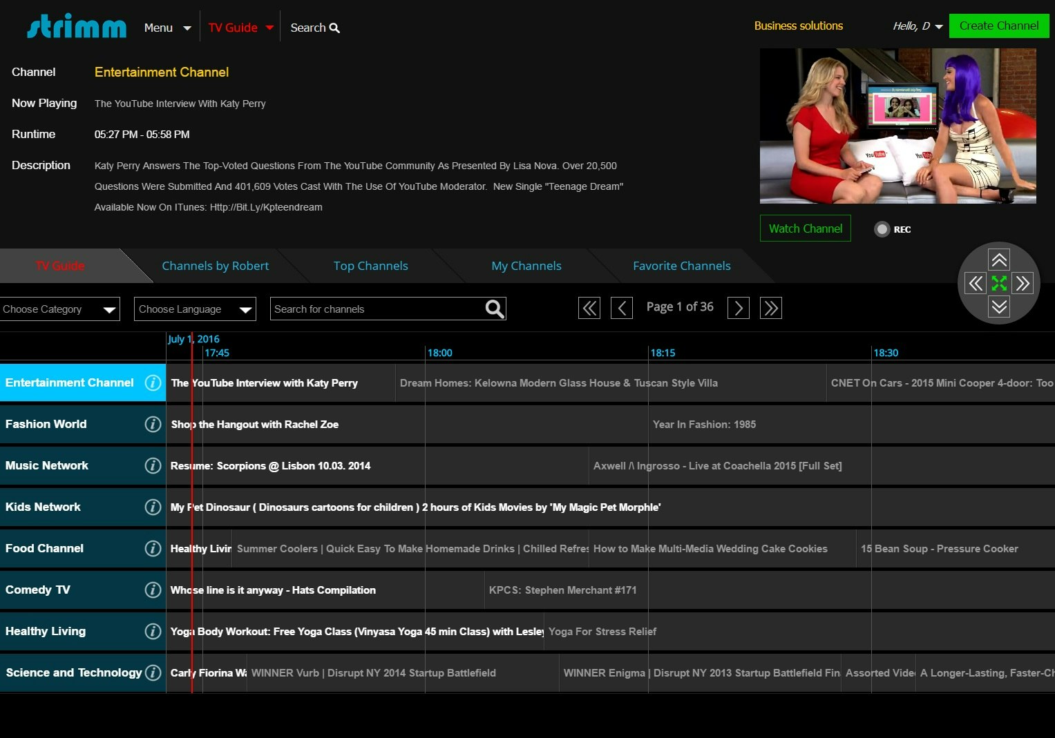 Strimm TV gallery image