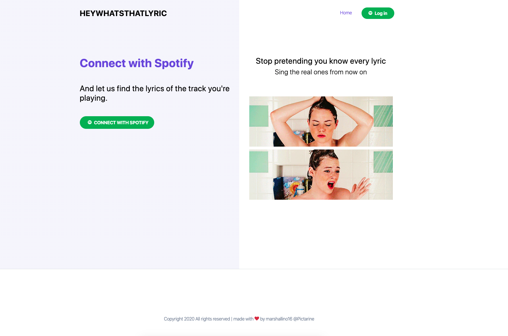 HeyWhatsThatLyric for Spotify  gallery image