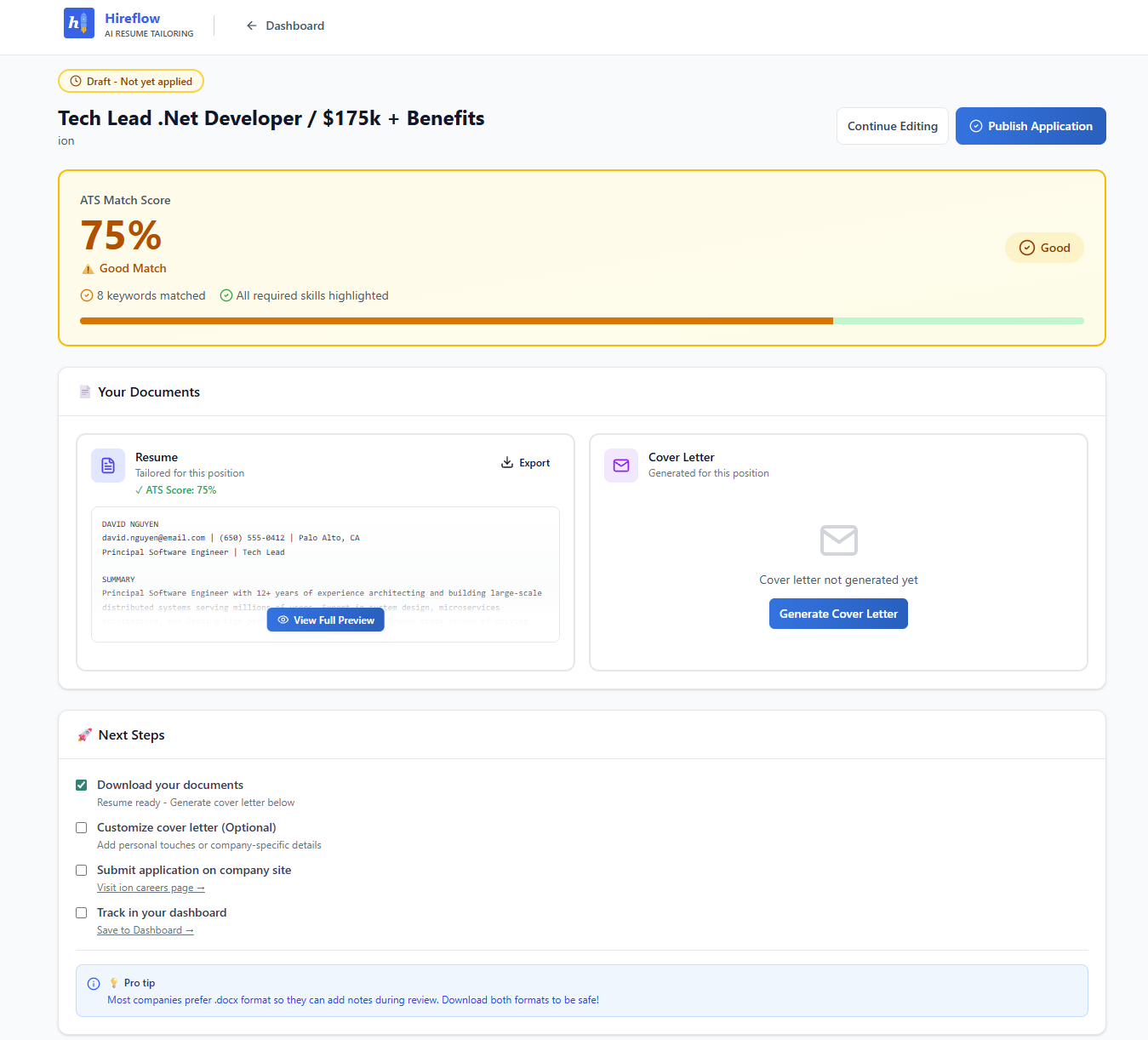 Hireflow gallery image