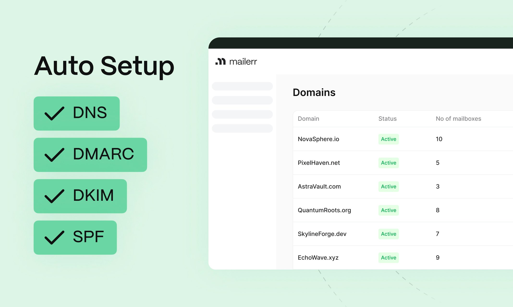 Mailerr - コールドメール配信を強化するための自動インフラストラクチャメディア3