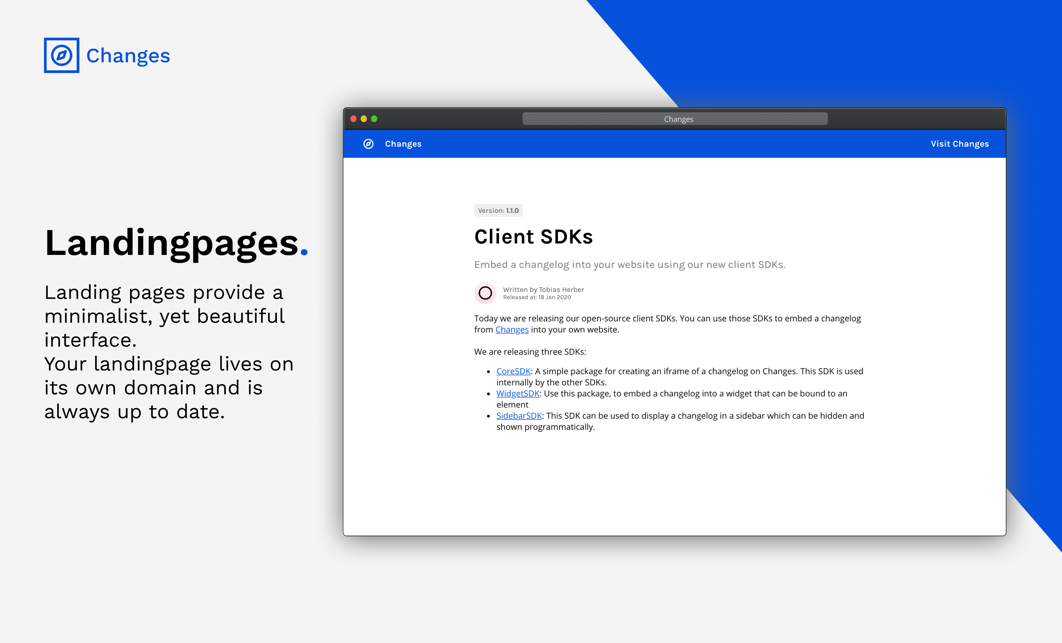 Changes gallery image