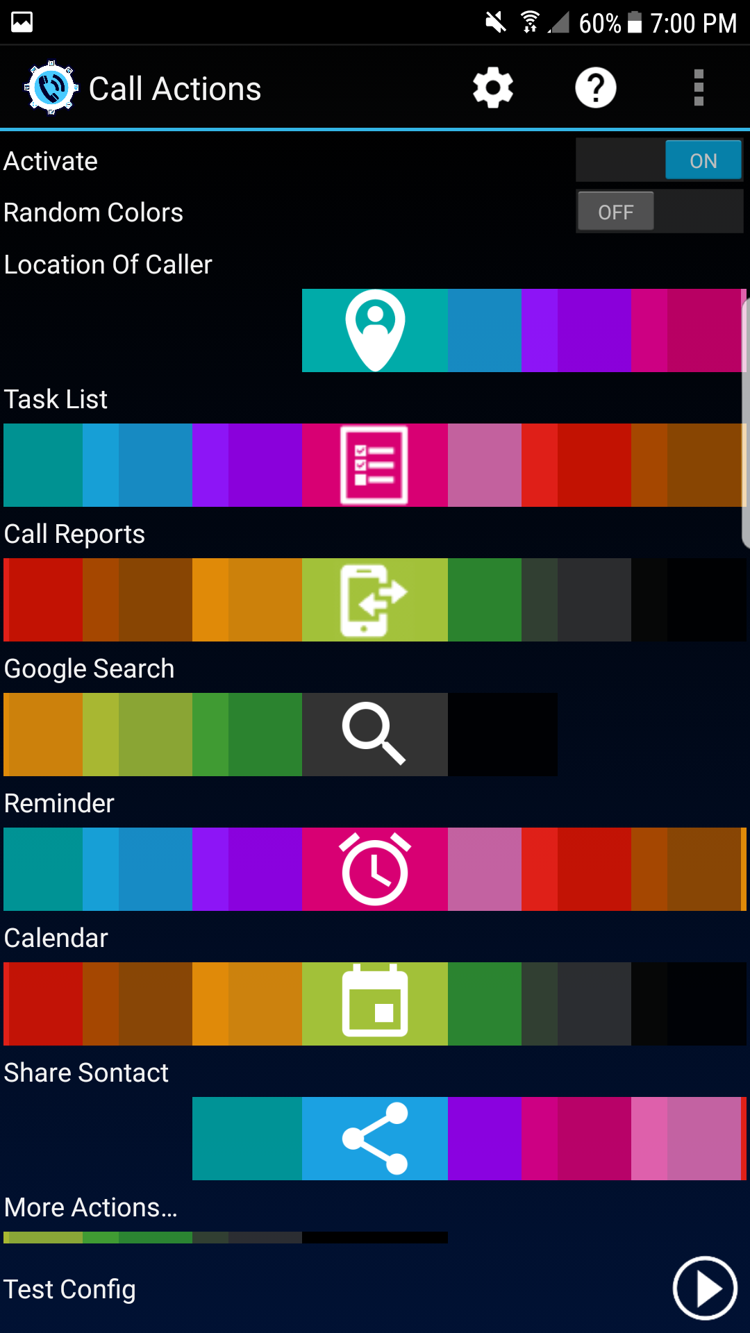 Call Actions gallery image