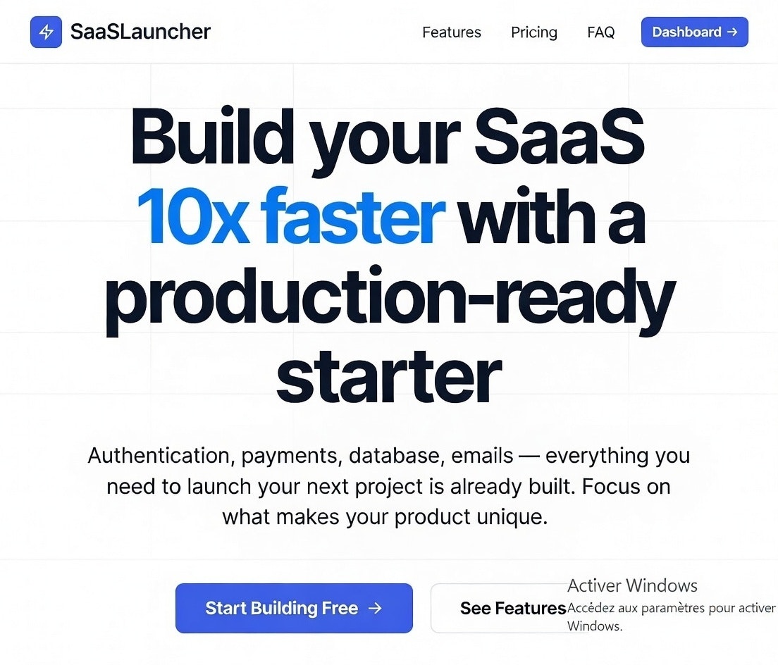 ShipKit — Next.js 14 SaaS Boilerplate gallery image