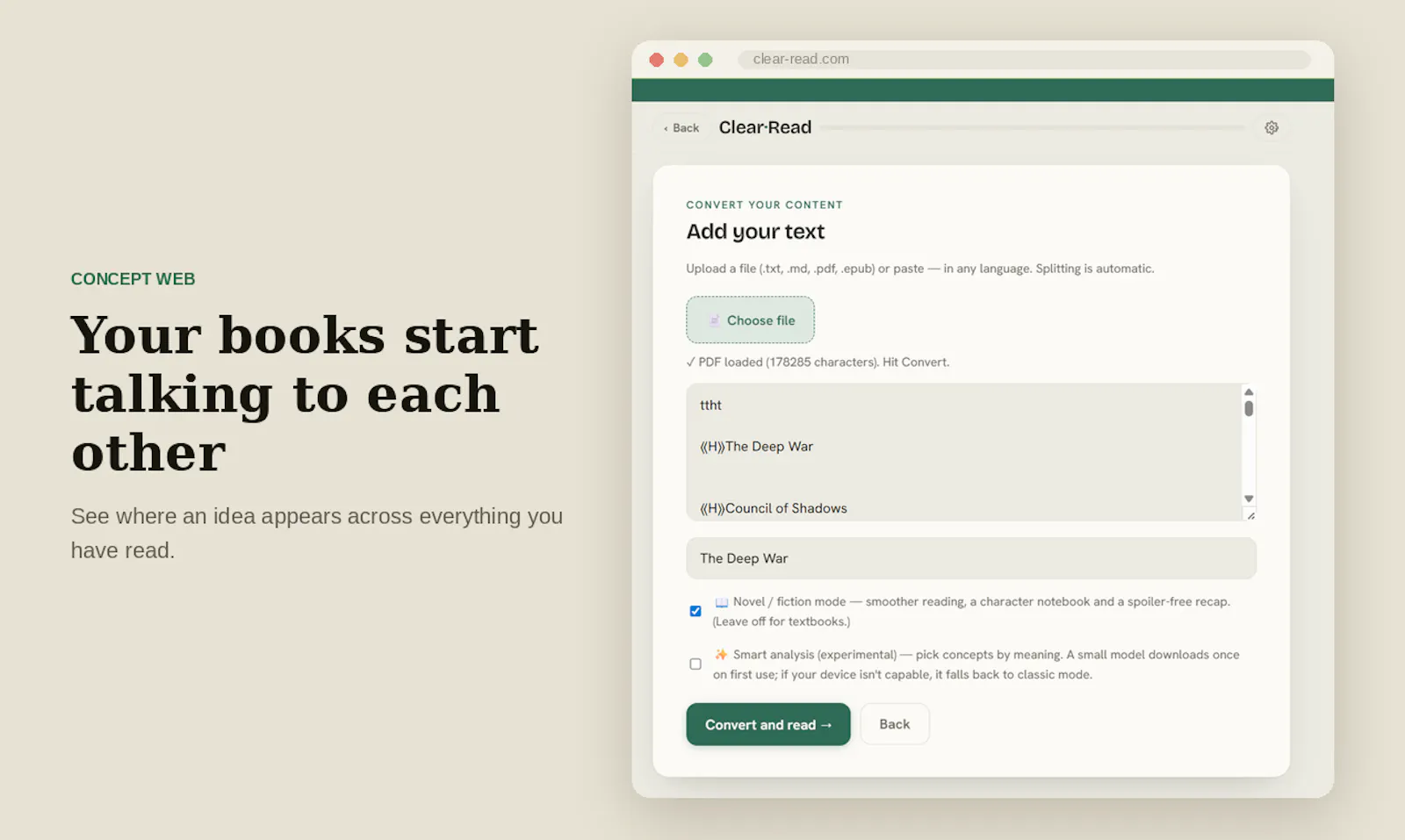 ClearRead — Remember what you read screenshot 2