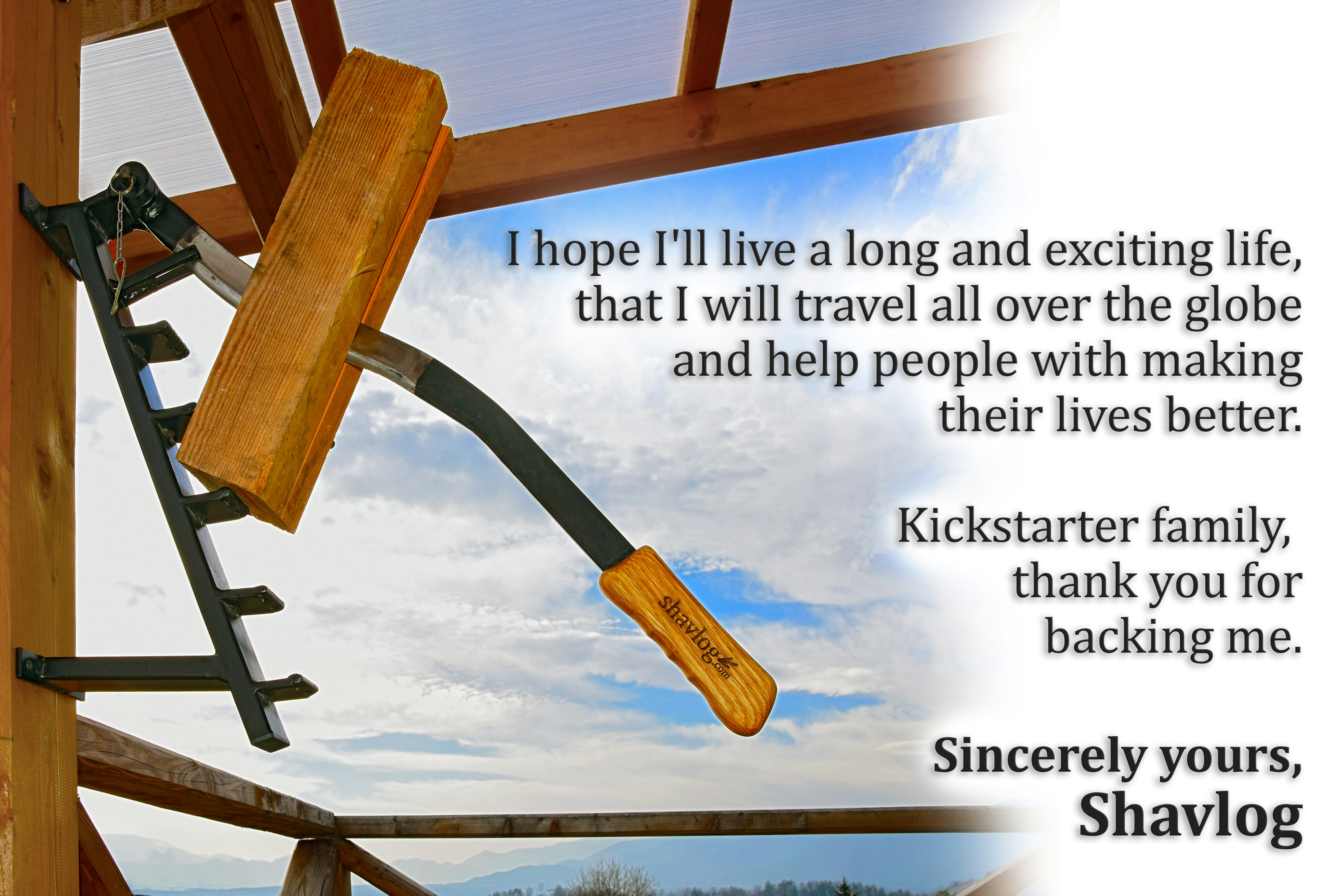 Shavlog - The Easiest Wood Splitter & Kindling Maker gallery image