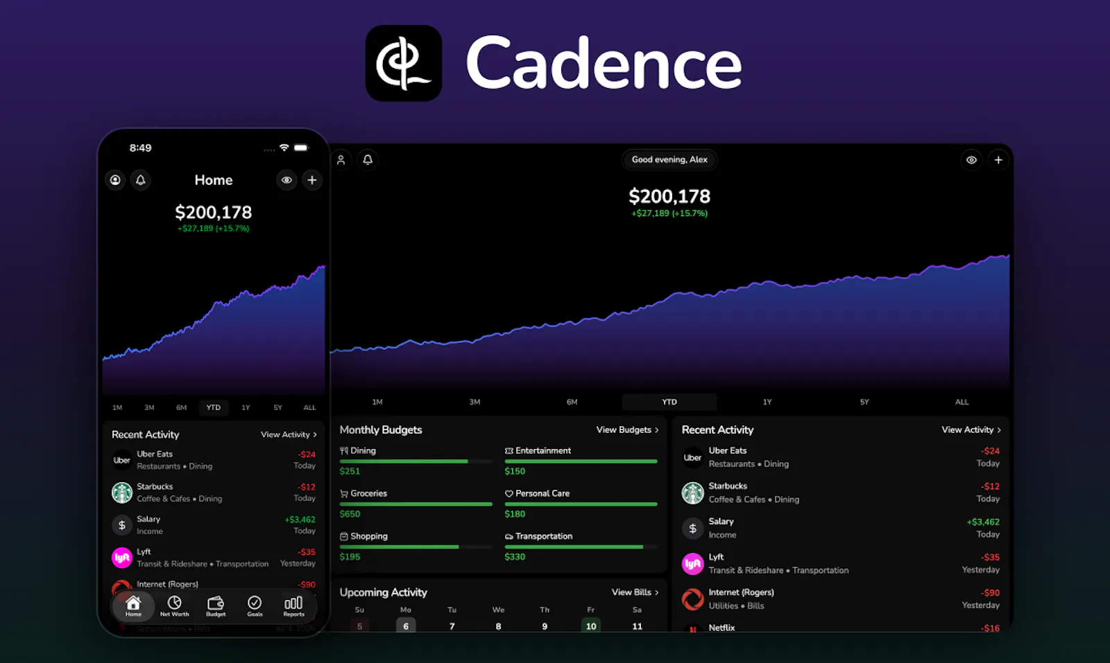 Cadence Money screenshot 1