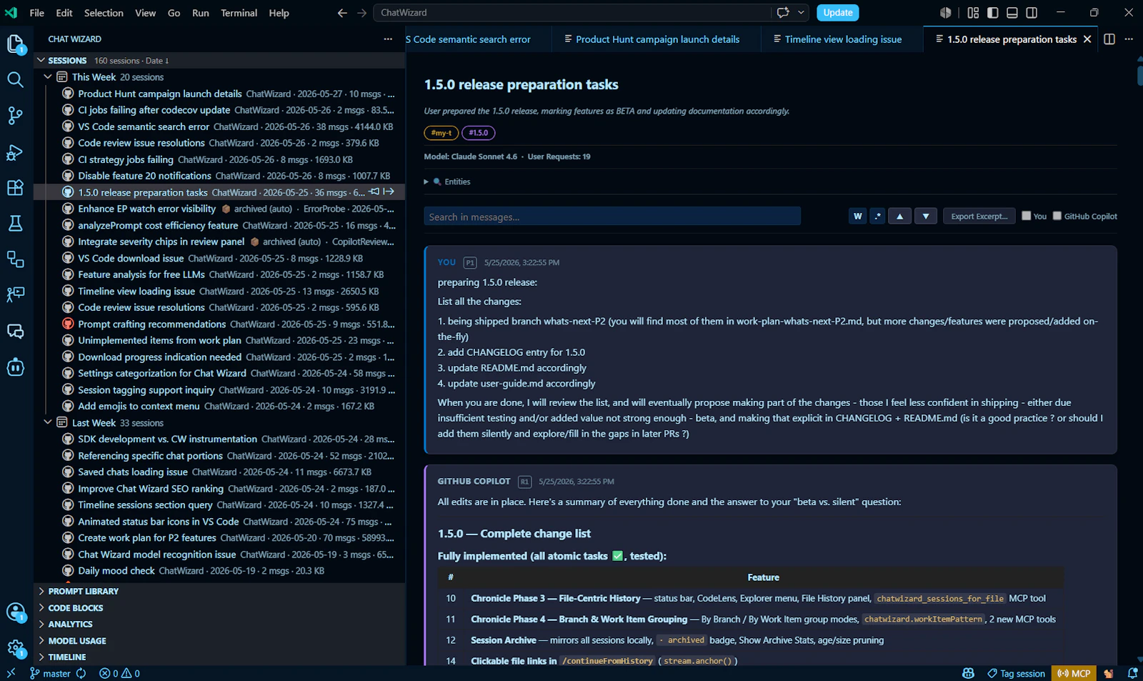 Chat Wizard screenshot 1