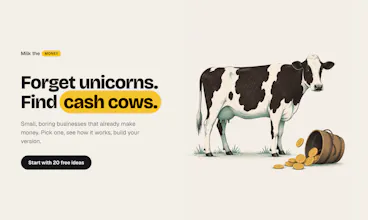 Milk the Money:Proven Business Ideas gallery image