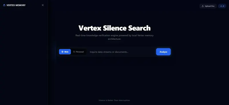 Vertex Silence Search screenshot 4