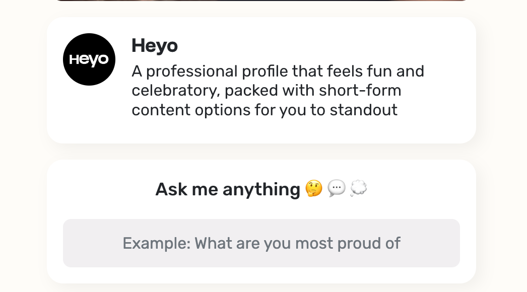 Heyo - Tell your professional story 👋 media 3