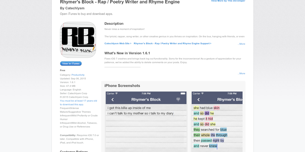 Rhymers Block