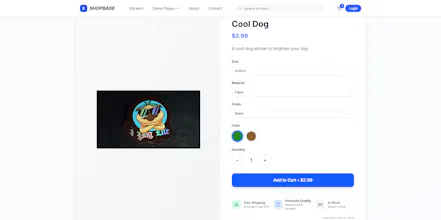 ShopBase Next.js E-commerce Boilerplate gallery image