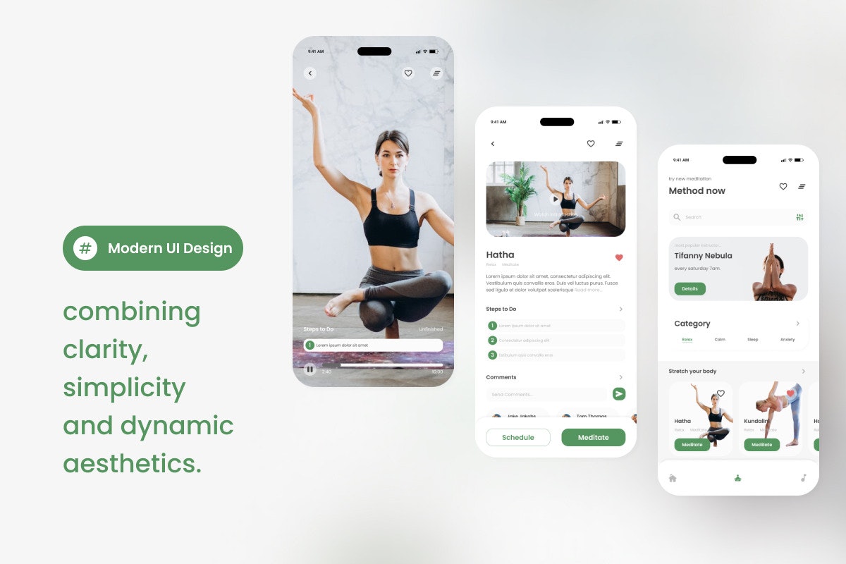 Innercalm - App Mobile de Yoga & Meditation media 2