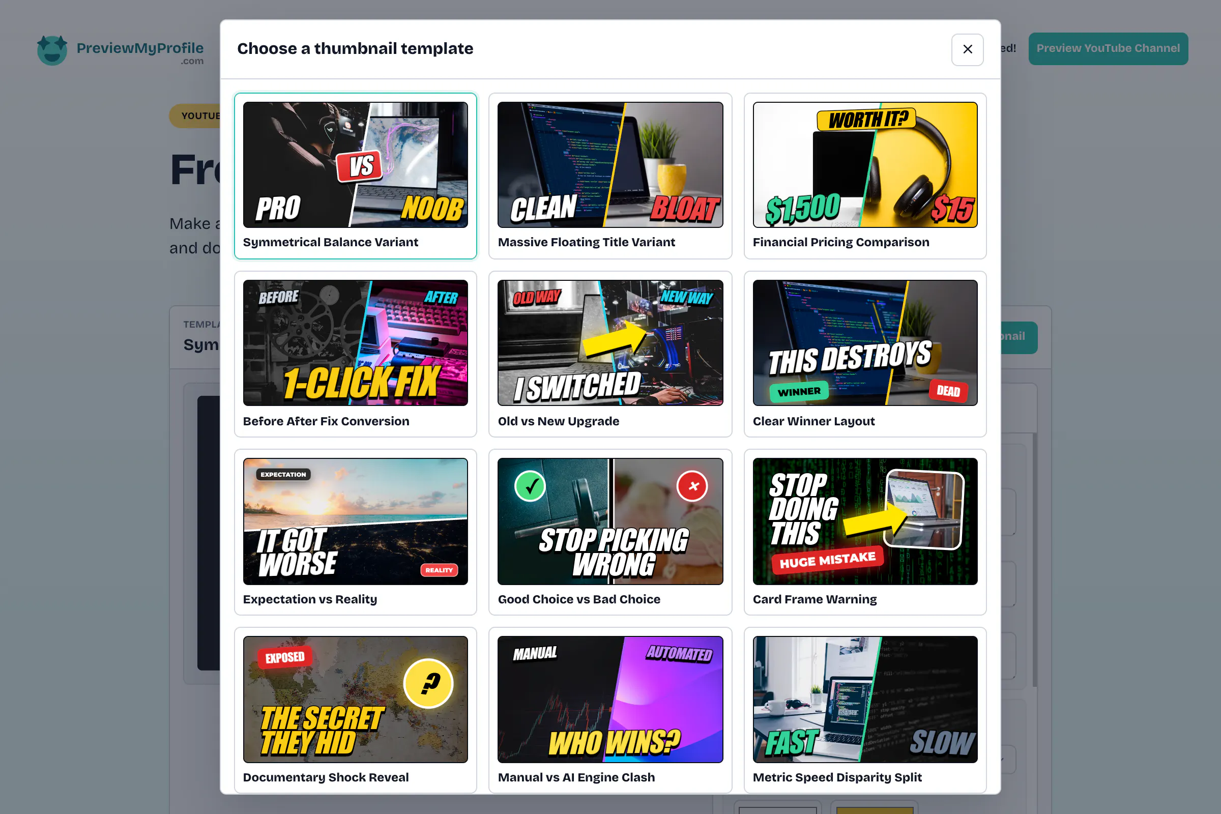 Free YouTube Thumbnail Maker gallery image