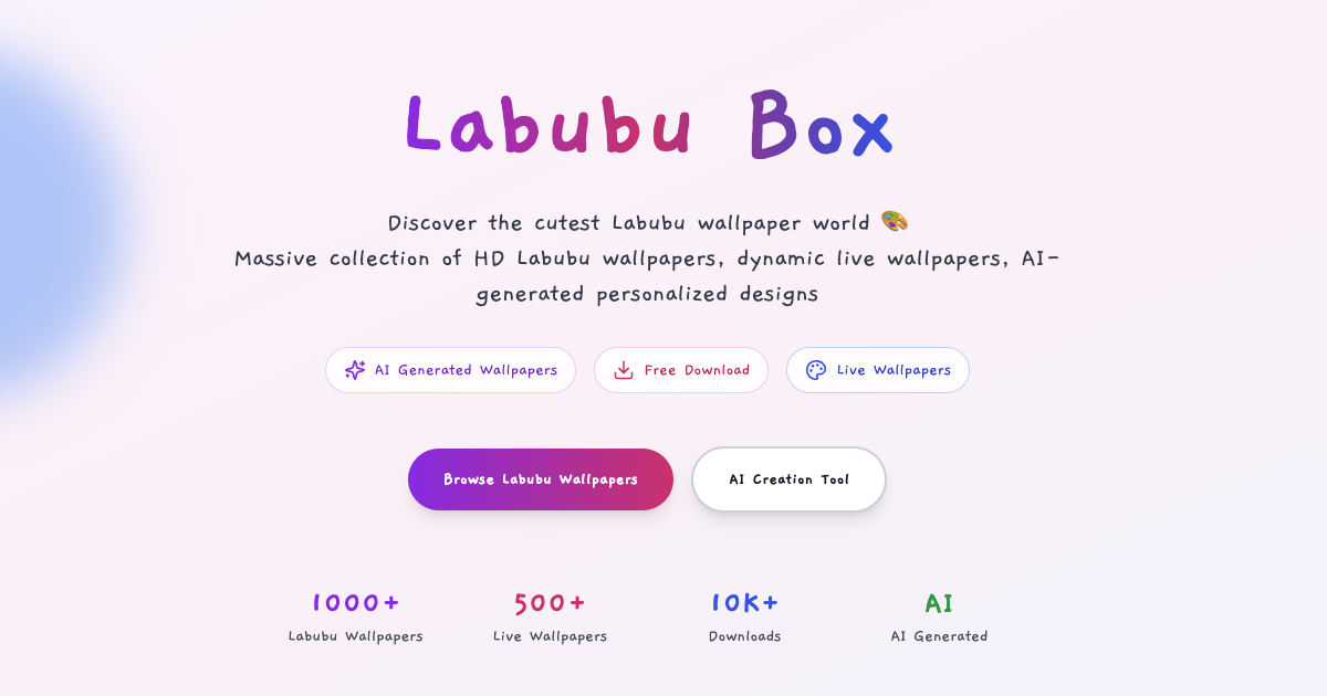 Media Kotak Labubu - Cari kertas dinding Labubu anda sendiri 1