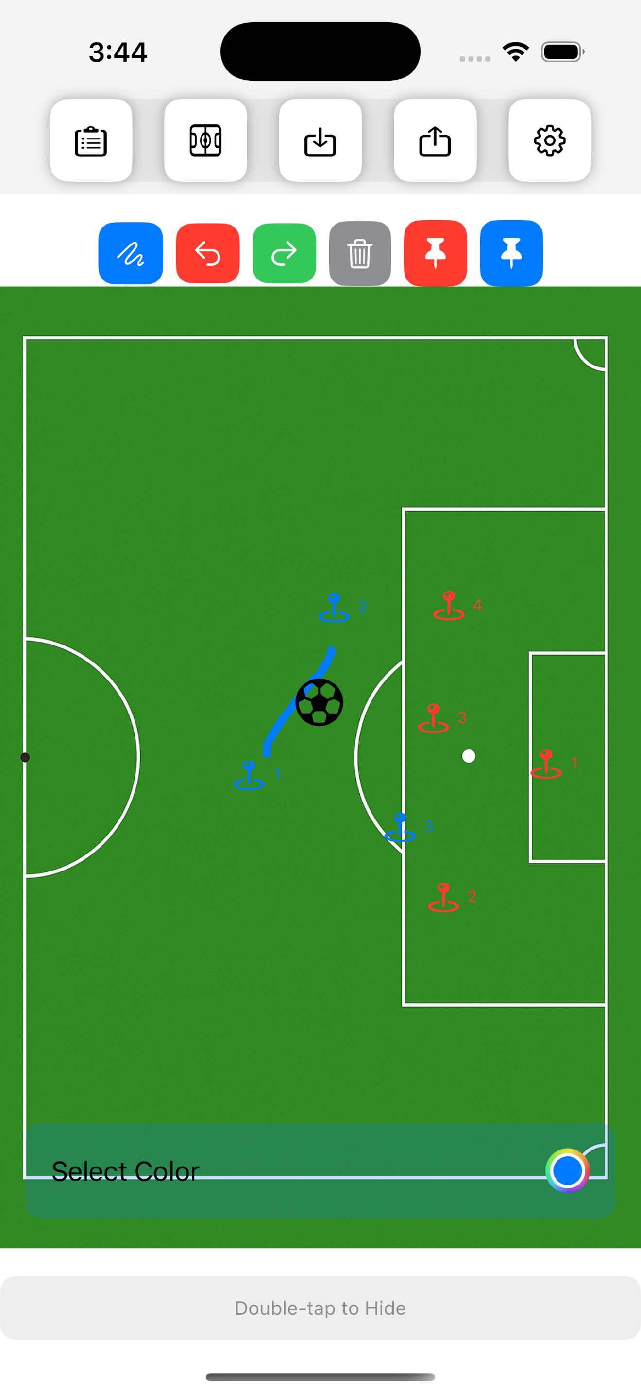 Strike Lite Soccer Coach - Tactical planning made easy for every coach media 4