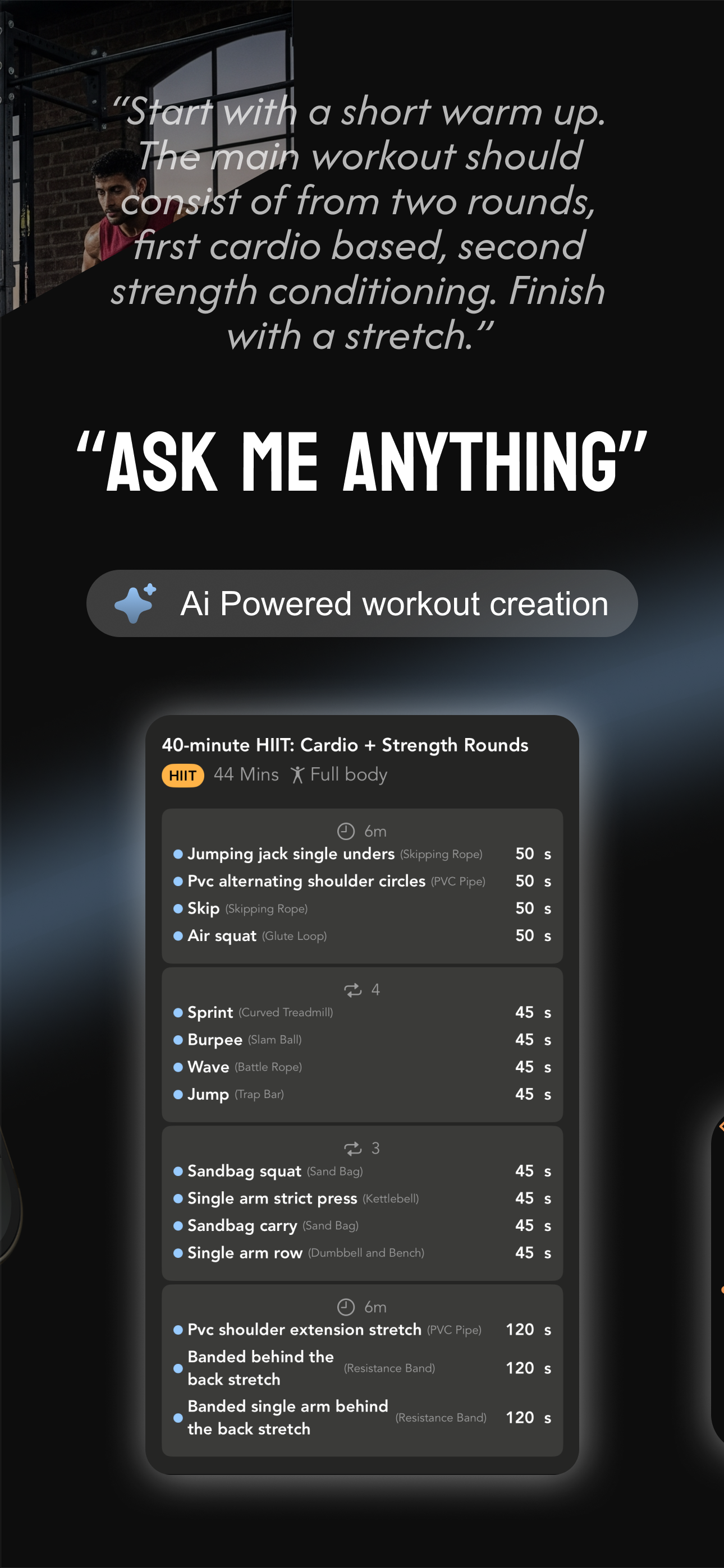Pact Fitness - The functional library - Screenshot 2 showing product features and functionality