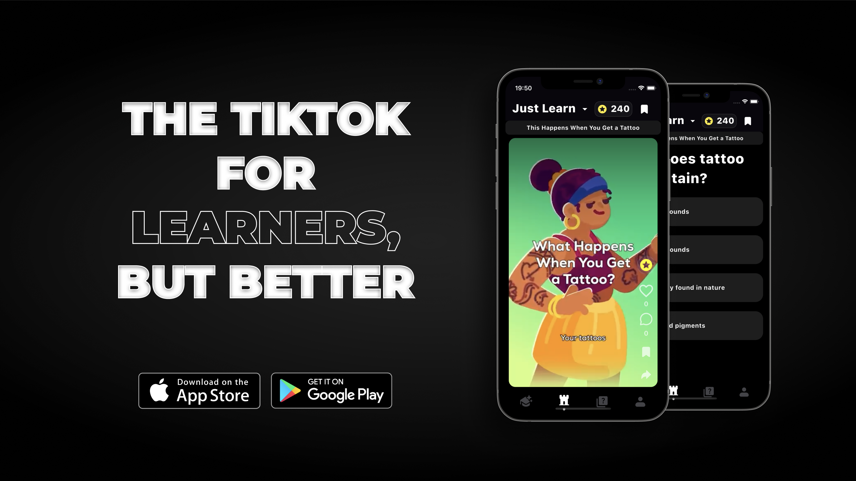 startuptile JustLearn-The TikTok For Learners but Better.