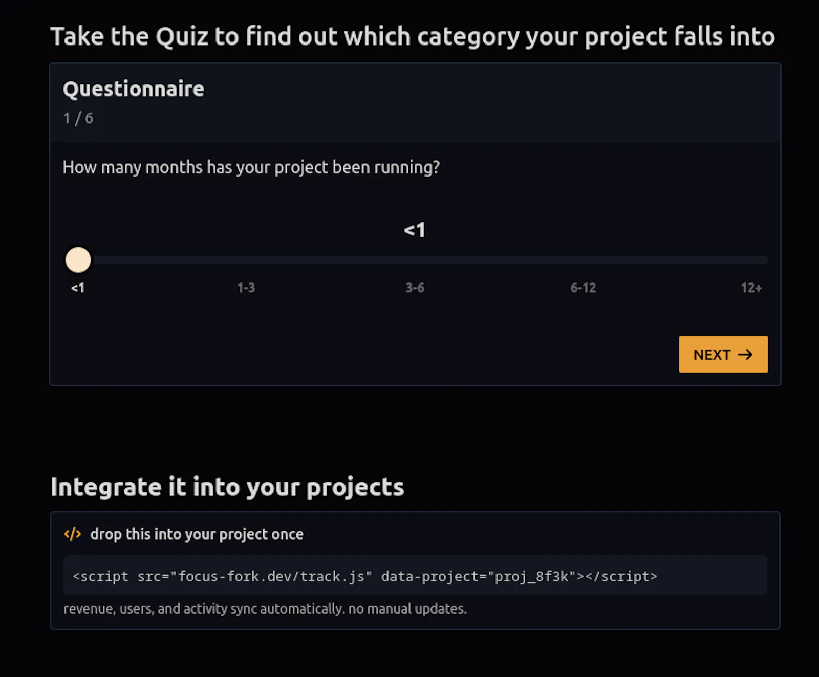 Focus Fork screenshot 1