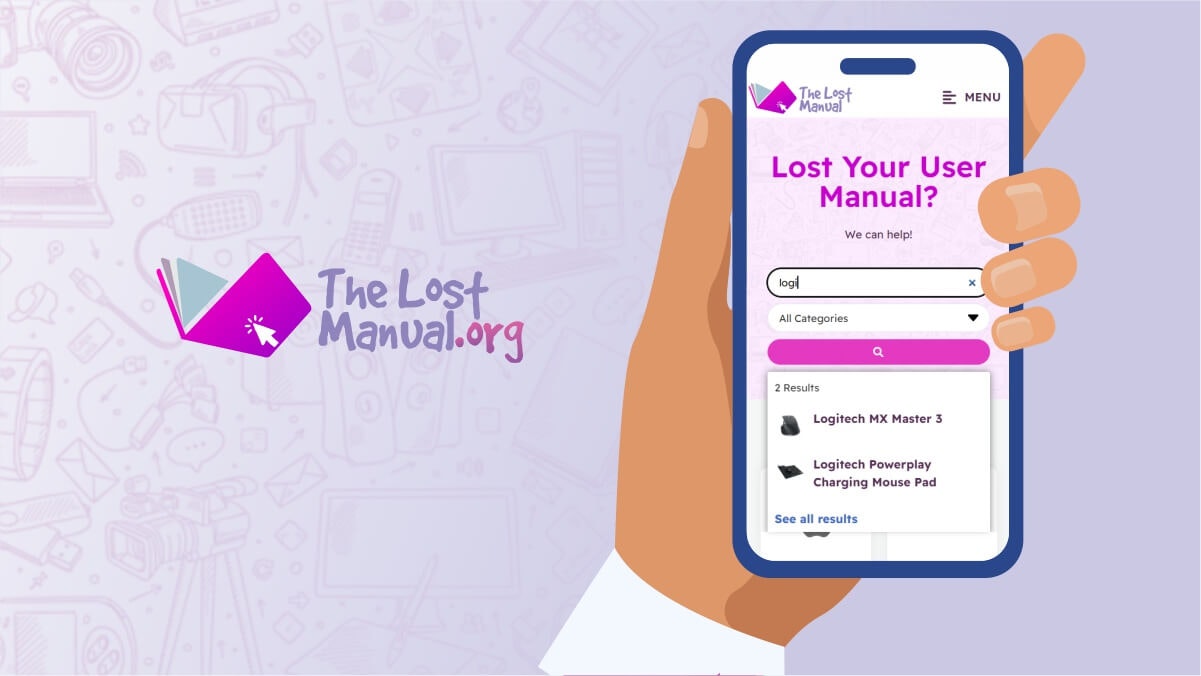 startuptile The Lost Manual-Search through millions of user manuals