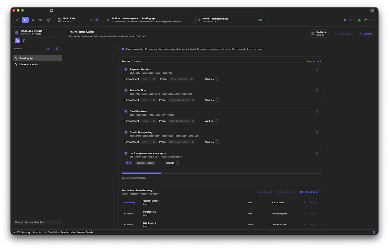 DeepLink Studio screenshot 1