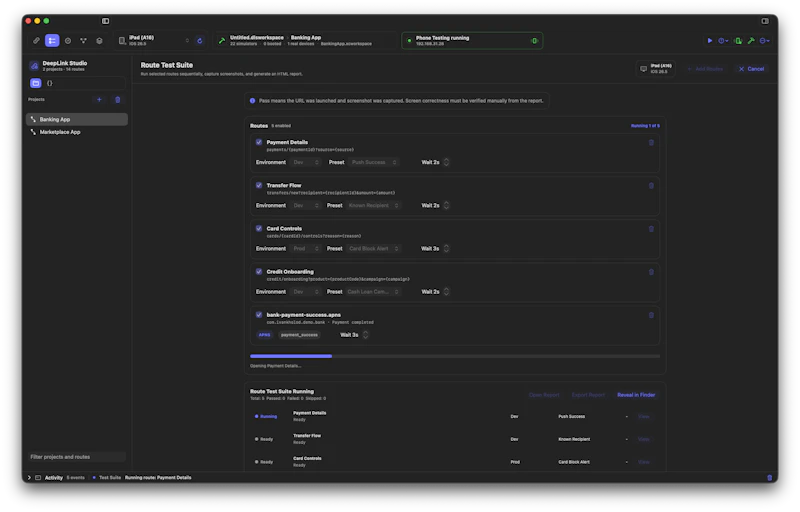 DeepLink Studio screenshot 1