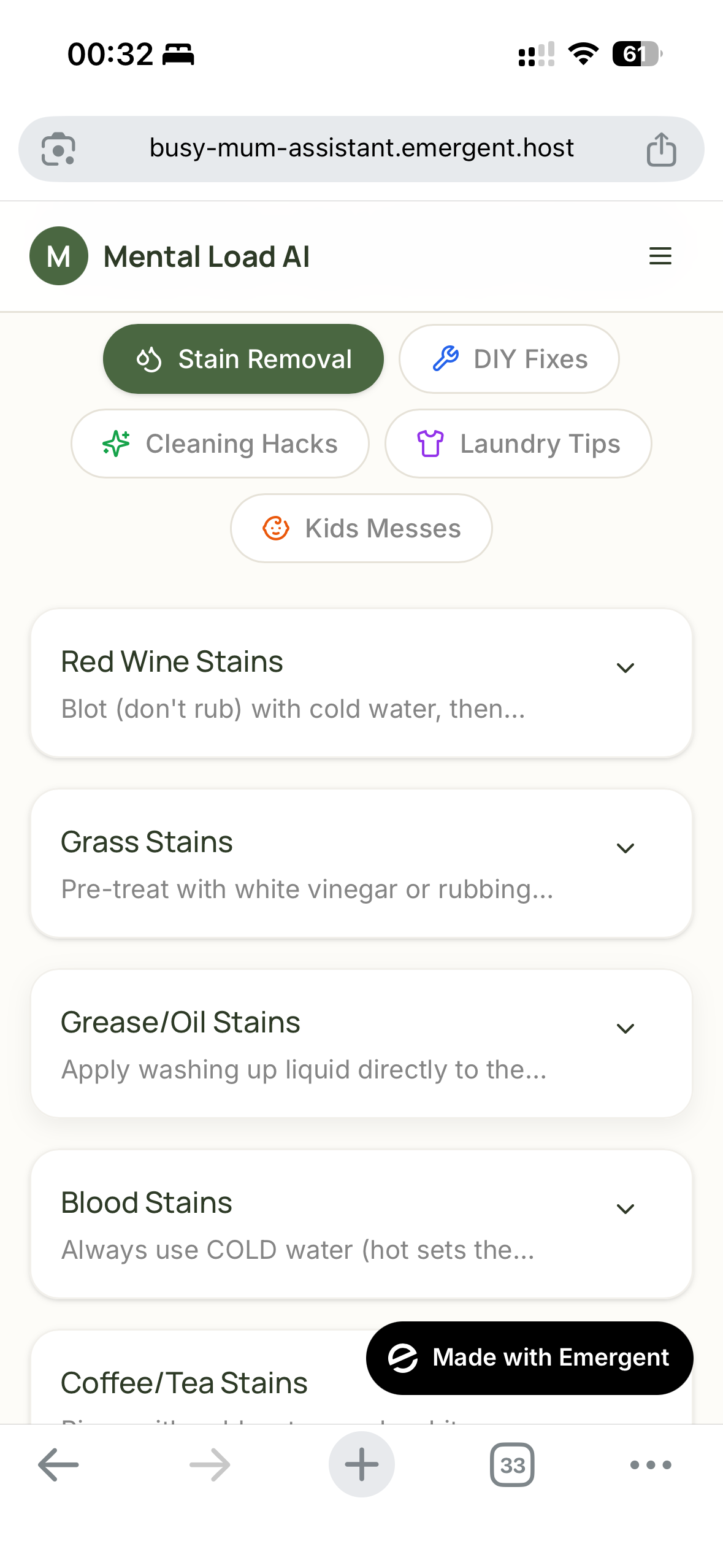Mental Load AI - Screenshot 3 showing product features and functionality