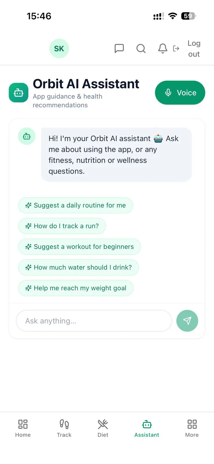 Orbitfit365 — Your health buddy gallery image
