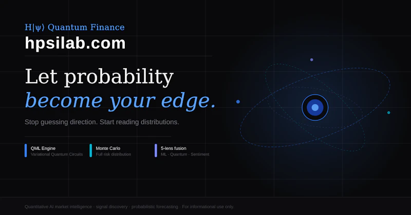 H|ψ⟩ Quantum Finance screenshot 1