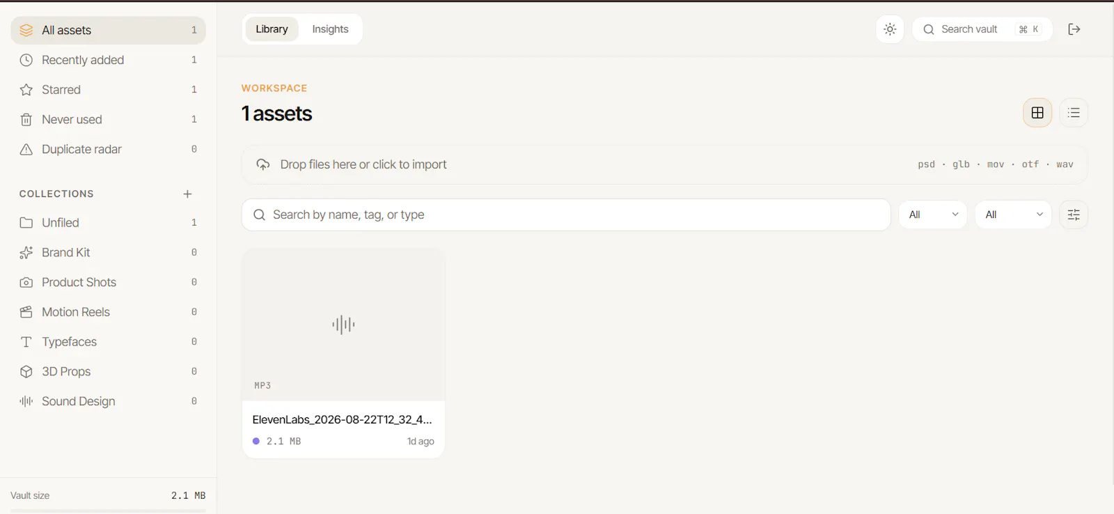 Vaultgrid — Local screenshot 1