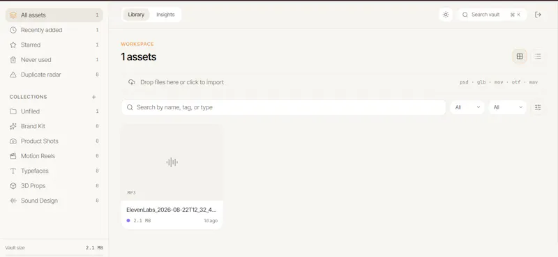Vaultgrid — Local screenshot 1
