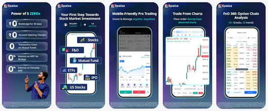 5paisa: Stocks, MF, F&O App gallery image