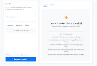 VEO 3 Prompt Writer gallery image