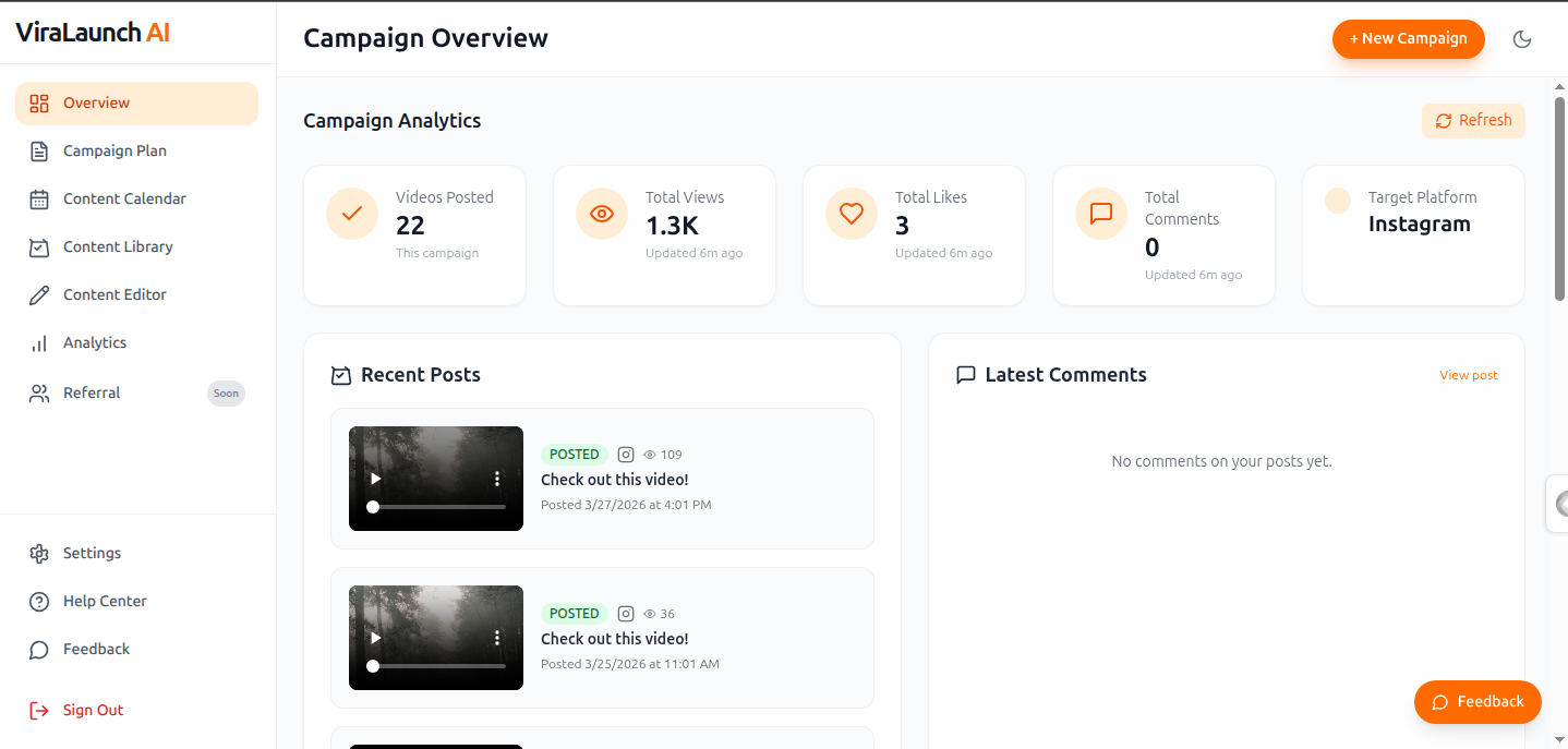 ViraLaunch AI gallery image