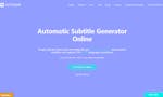 Auto Subtitle Generator Online - AutoSub image