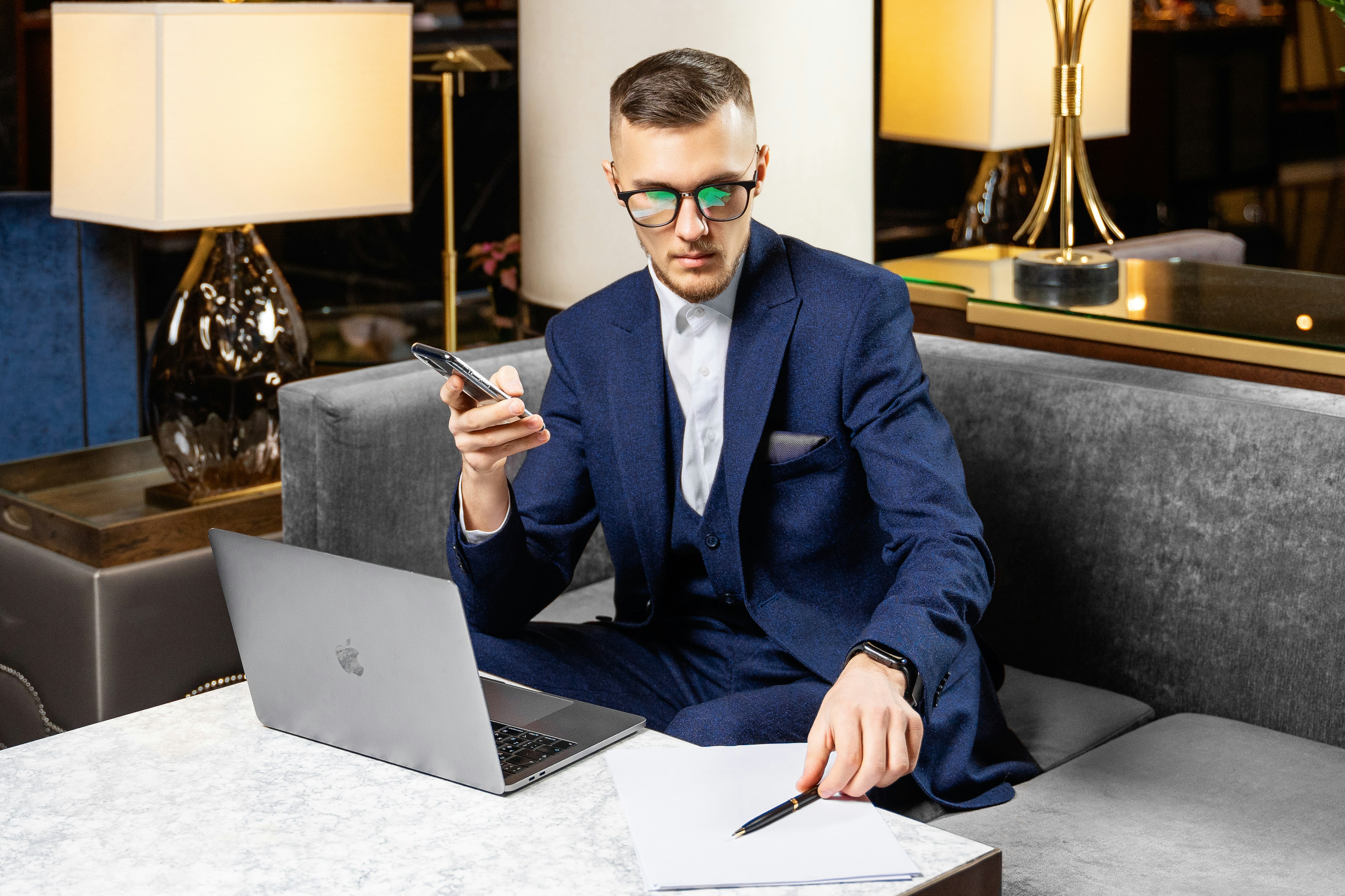 Men suit gallery image