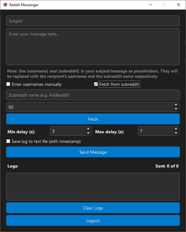 REDDIT OUTREACH AUTOMATION