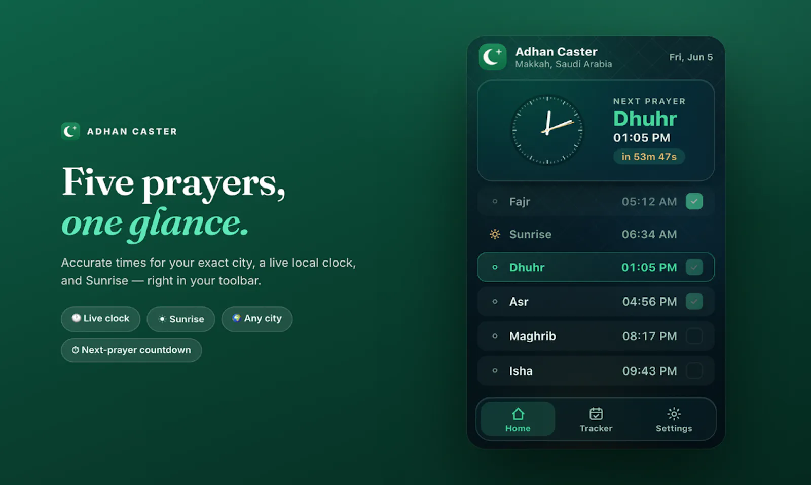 Adhan Focus screenshot 4