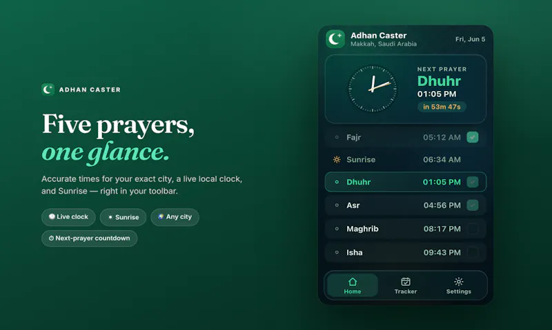 Adhan Focus screenshot 4
