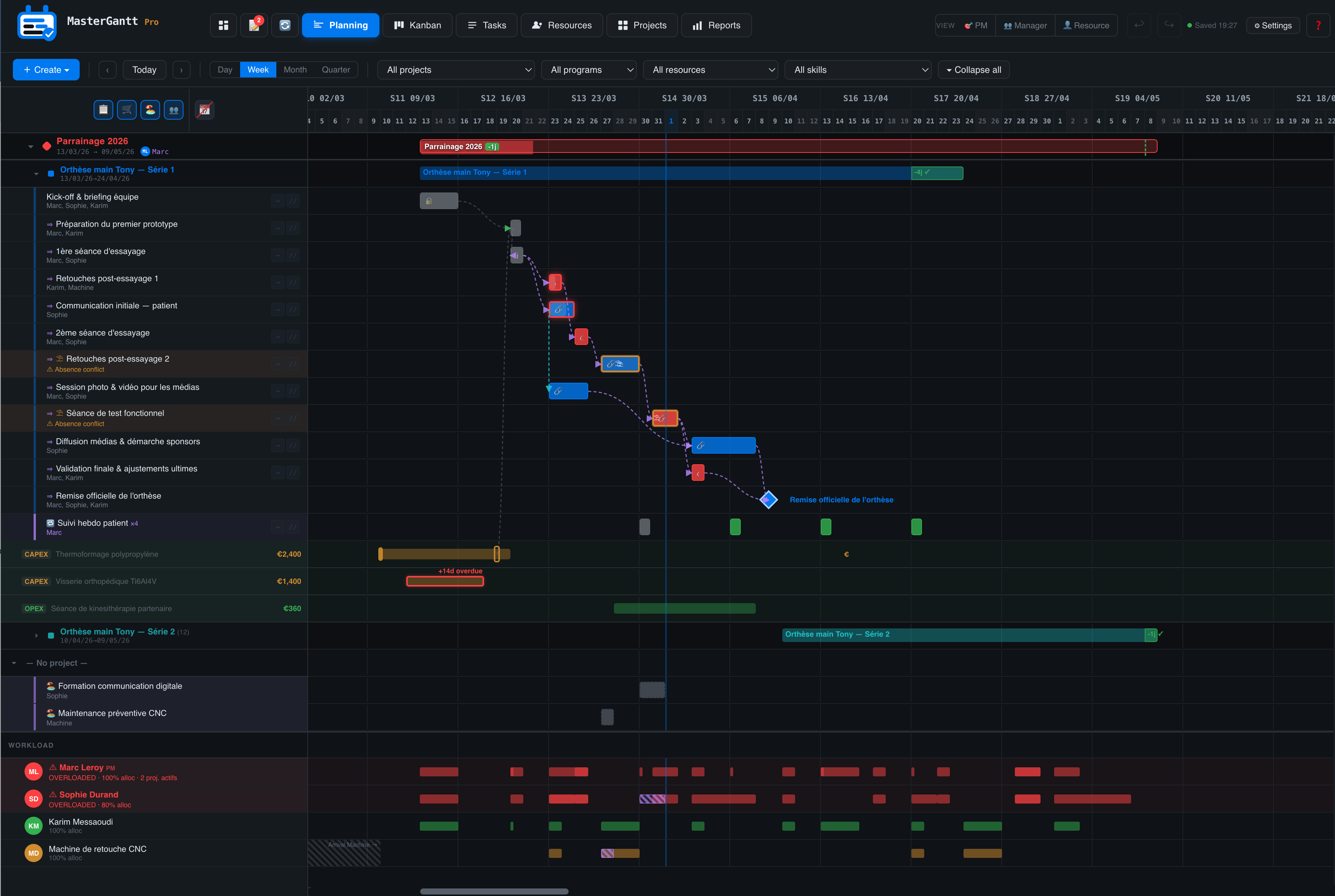 MasterGantt gallery image