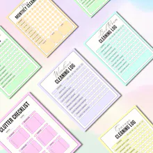 ADHD Cleaning Planner Bundle gallery image